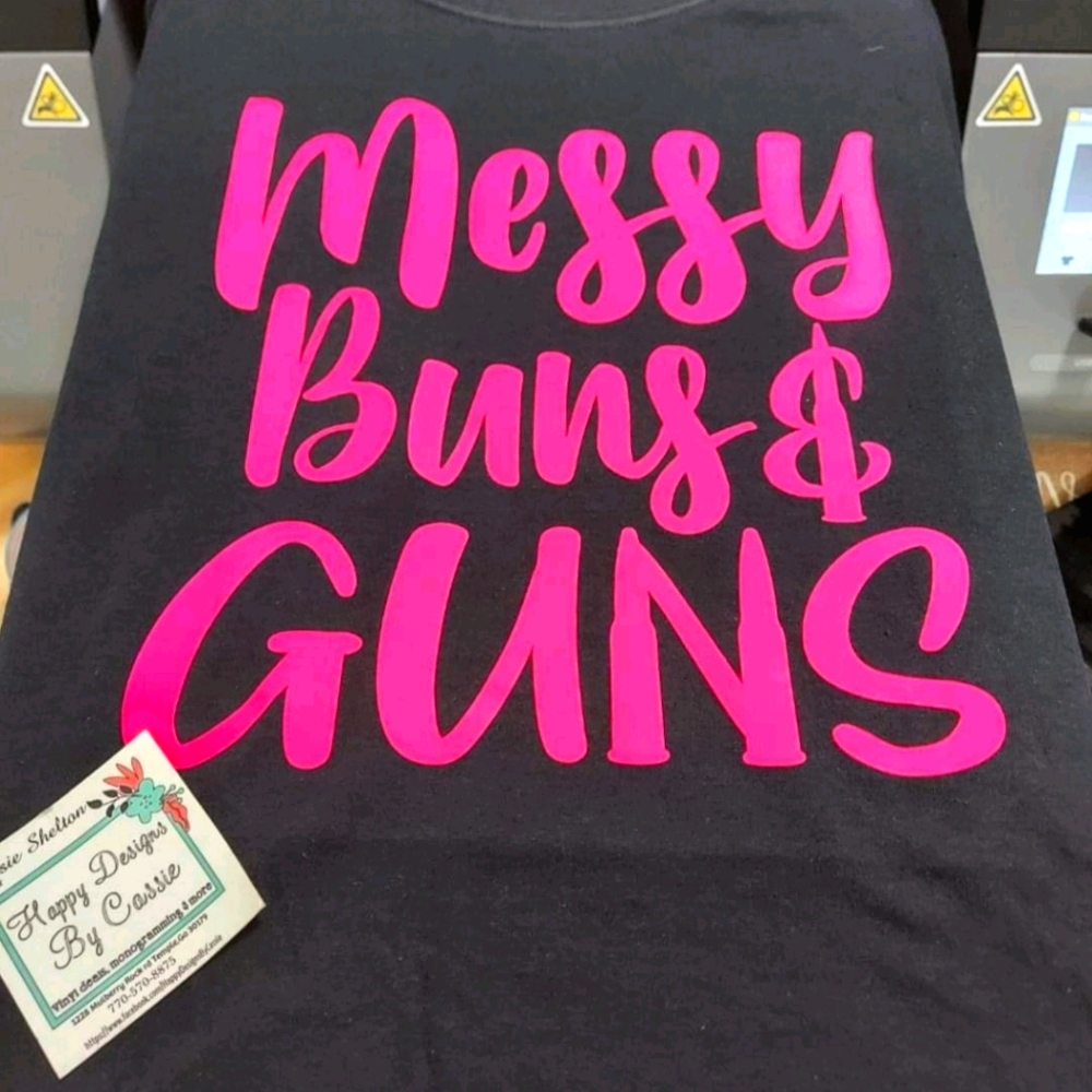 Messy Bun & Guns